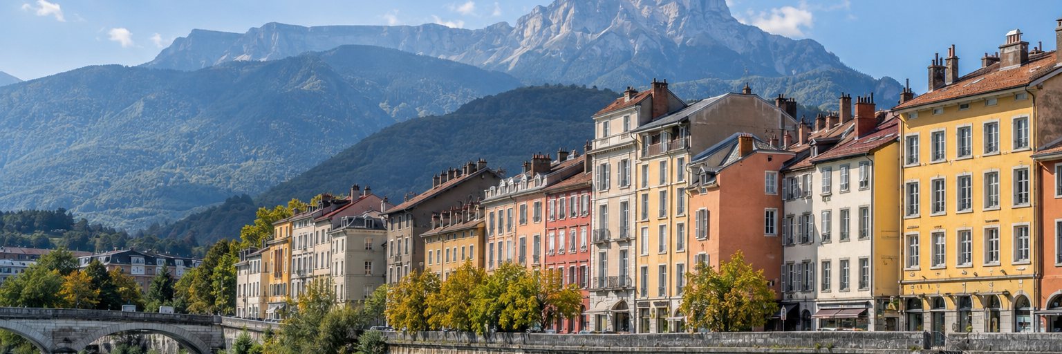Grenoble, ville couverte par C’Clean (illustration)